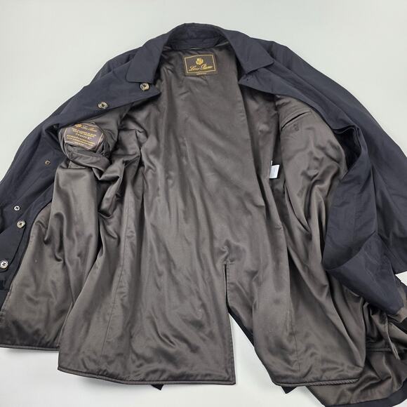 Loro Piana Coat Mens XL Twenty K Storm System Raincoat Made in Italy NetJets - Picture 11 of 14